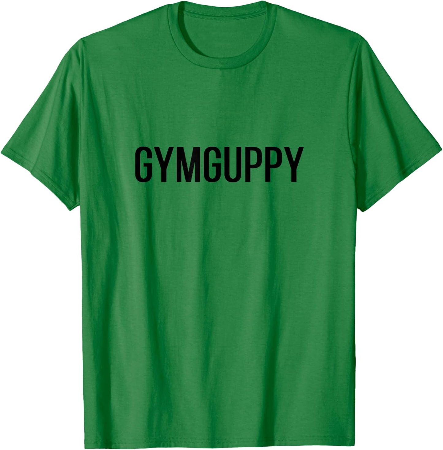 Funny Gym Weight Lifting Gym Guppy Shark Parody Gains T-Shirt - T-Shirt | Irish Green