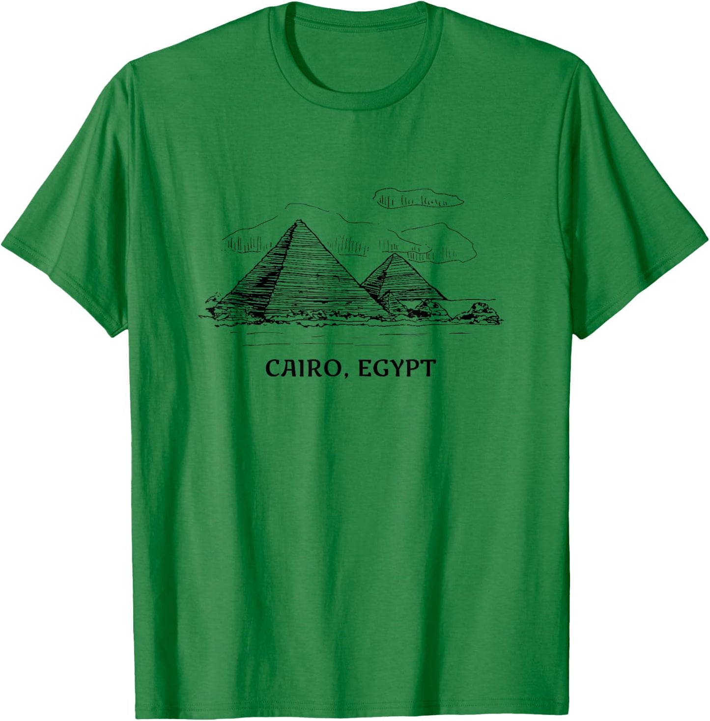 Cairo Egypt Summer Travel Women Girls Kids T-Shirt - T-Shirt | Irish Green