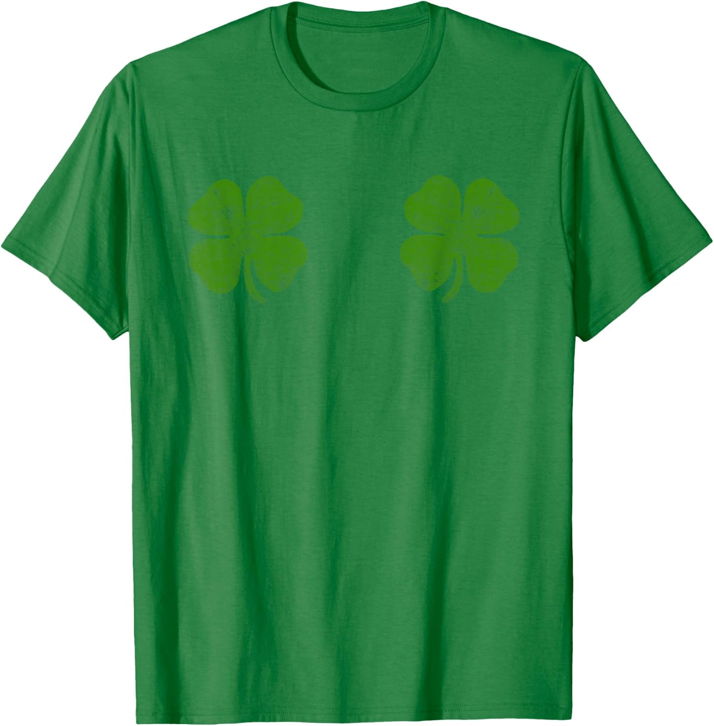 Shamrock Boob, St Patricks Day Women Shirt Shamrock Boob T-Shirt - T-Shirt | Irish Green