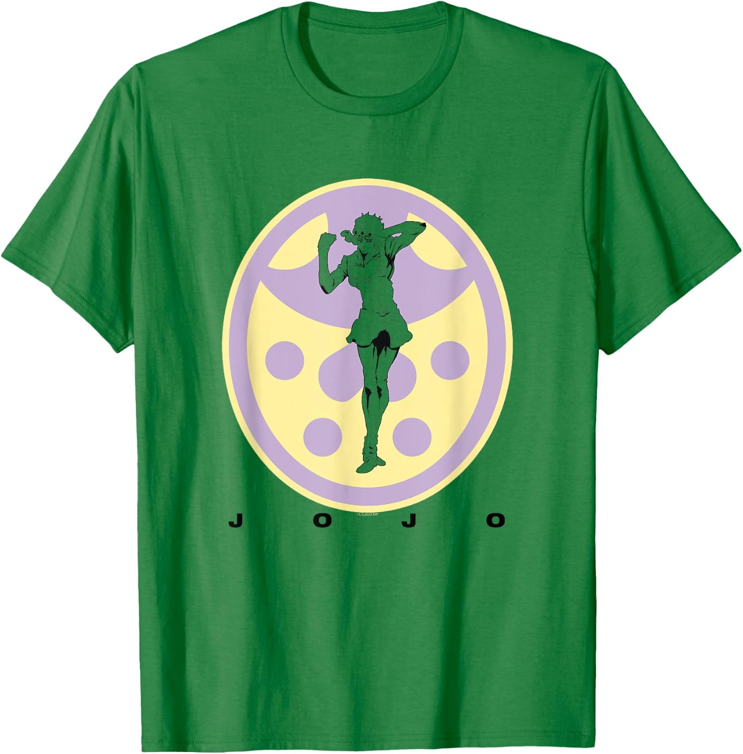 JoJo's Bizarre Adventure Pastel Giorno Anime T-Shirt - T-Shirt | Irish Green