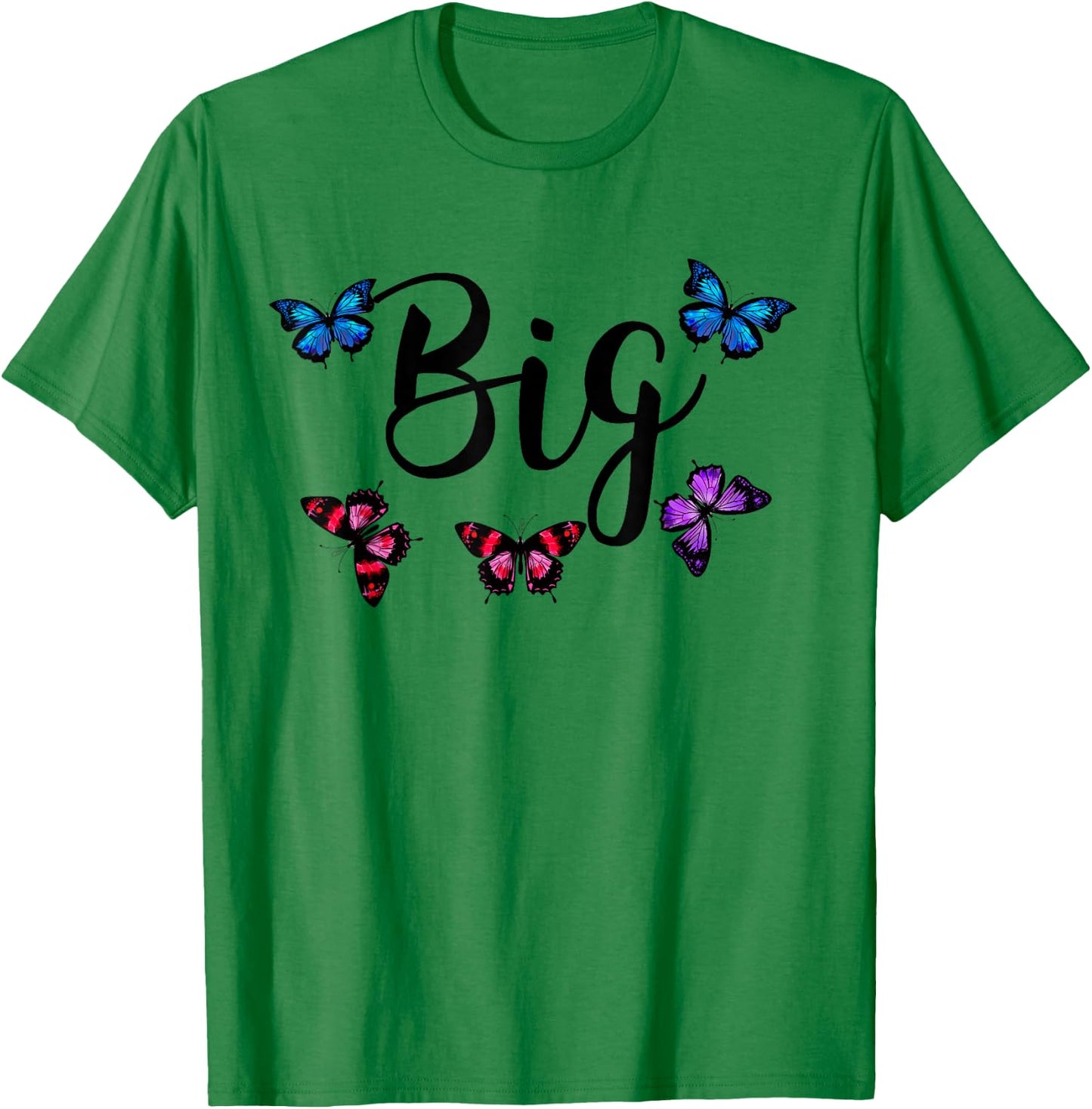 Cute Big Little Sorority Butterfly Reveal. Pledge Rush T-Shirt - T-Shirt | Irish Green