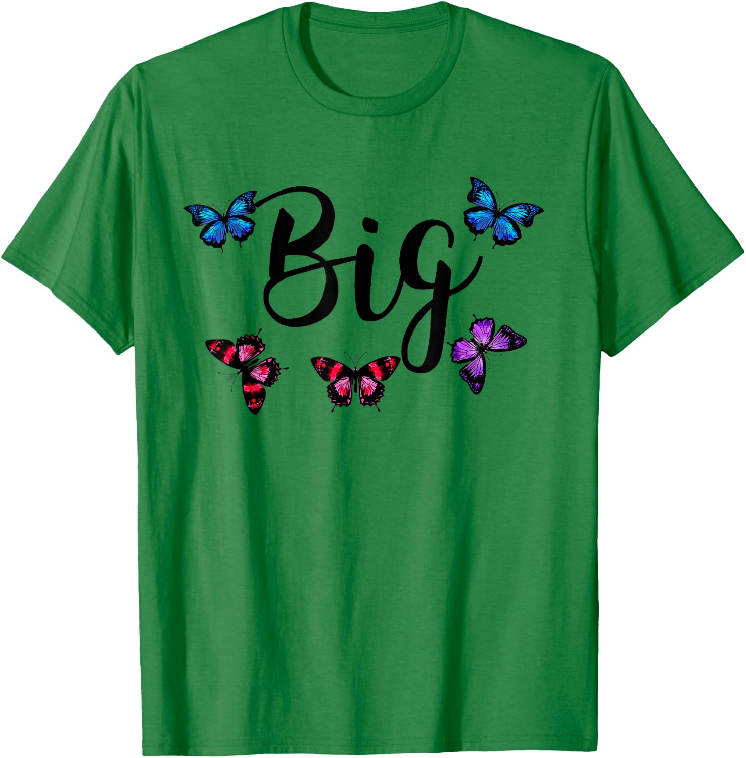 Cute Big Little Sorority Butterfly Reveal. Pledge Rush T-Shirt - T-Shirt | Irish Green