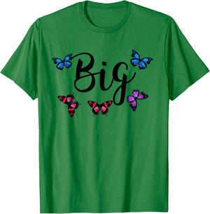 Cute Big Little Sorority Butterfly Reveal. Pledge Rush T-Shirt - T-Shirt | Irish Green