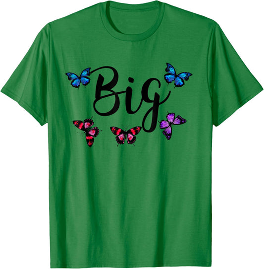 Cute Big Little Sorority Butterfly Reveal. Pledge Rush T-Shirt - T-Shirt | Irish Green