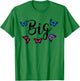 Cute Big Little Sorority Butterfly Reveal. Pledge Rush T-Shirt - T-Shirt | Irish Green