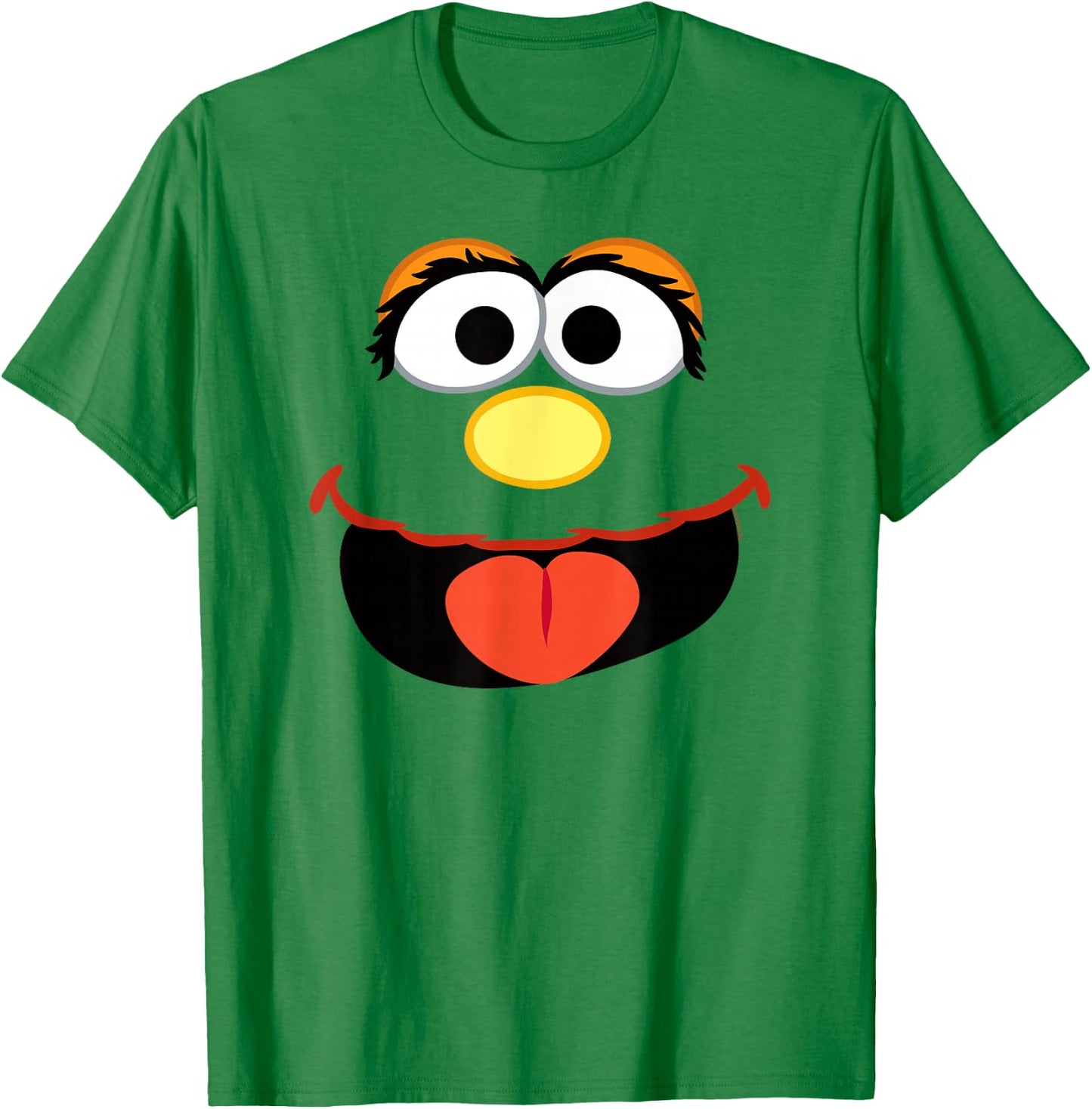 Sesame Street Murray Face Halloween Costume T-Shirt - T-Shirt | Irish Green