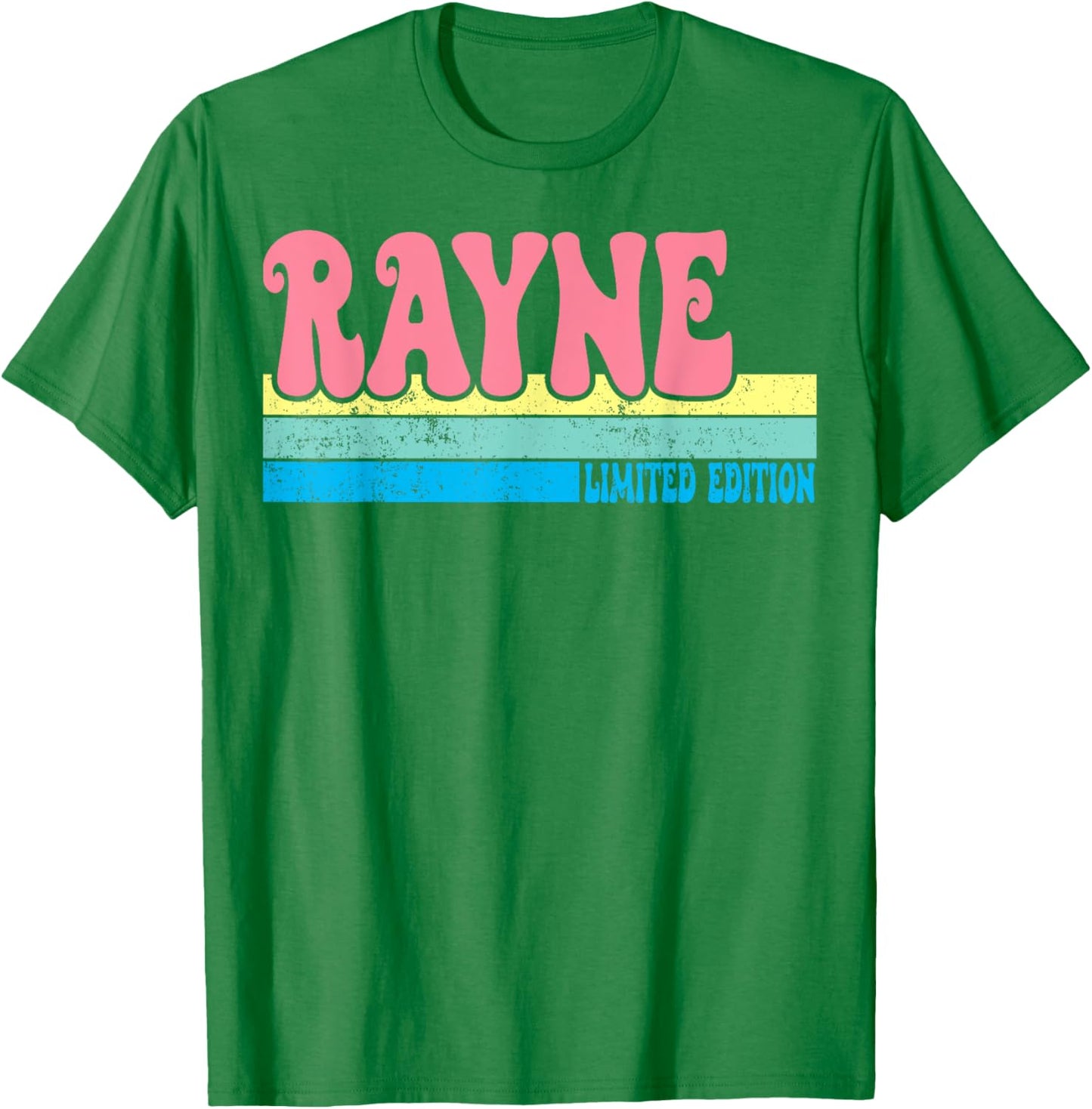 RAYNE Name Personalized Cute Idea Groovy Women RAYNE T-Shirt - T-Shirt | Irish Green