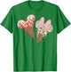 Disney Mickey And Friends Mickey & Minnie Ice Cream Cones Short Sleeve T-Shirt - T-Shirt | Irish Green