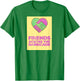Friends Across The Barricade (1990 Vintage Worn Look) T-Shirt - T-Shirt | Irish Green