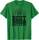 Best Crabbing Dad Ever Funny Crabbing Christmas Gift T-Shirt - T-Shirt | Irish Green