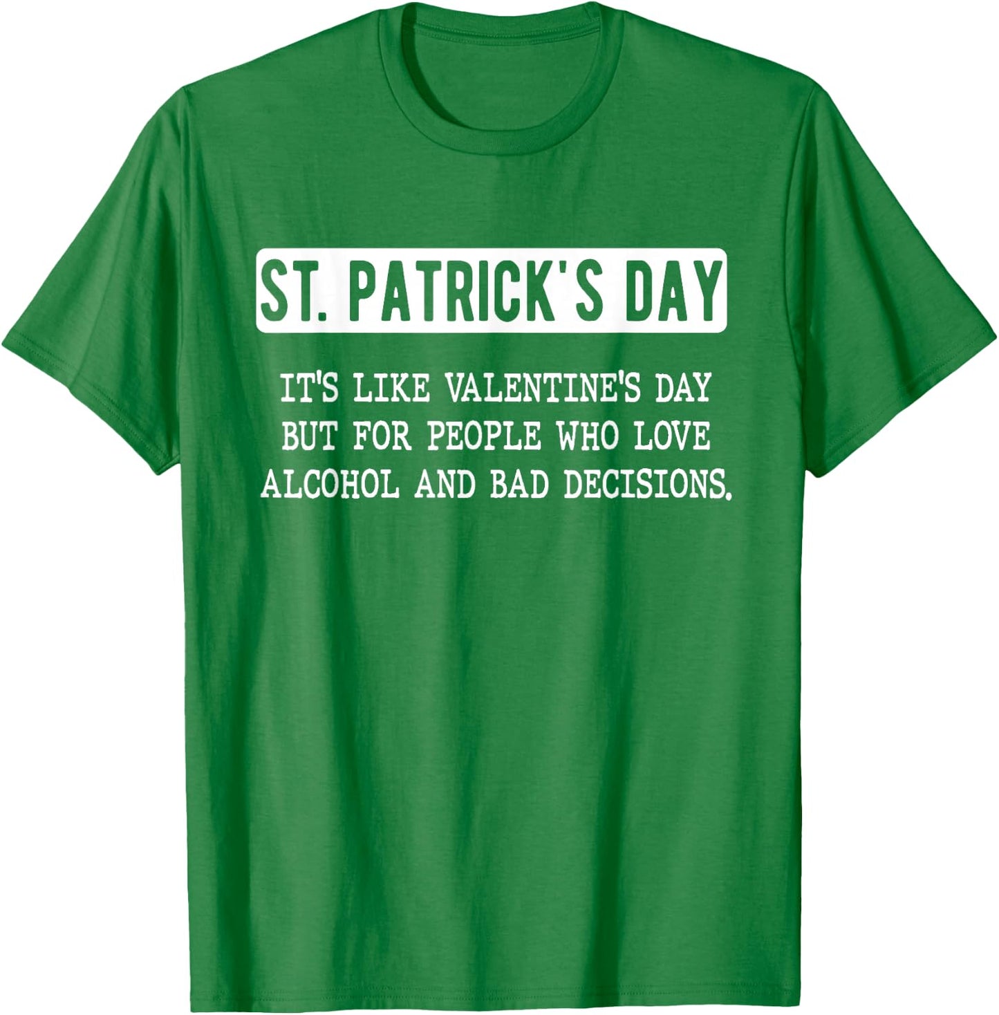 St. Patricks Day Drinking Men Women Funny St Pats Definition T-Shirt - T-Shirt | Irish Green