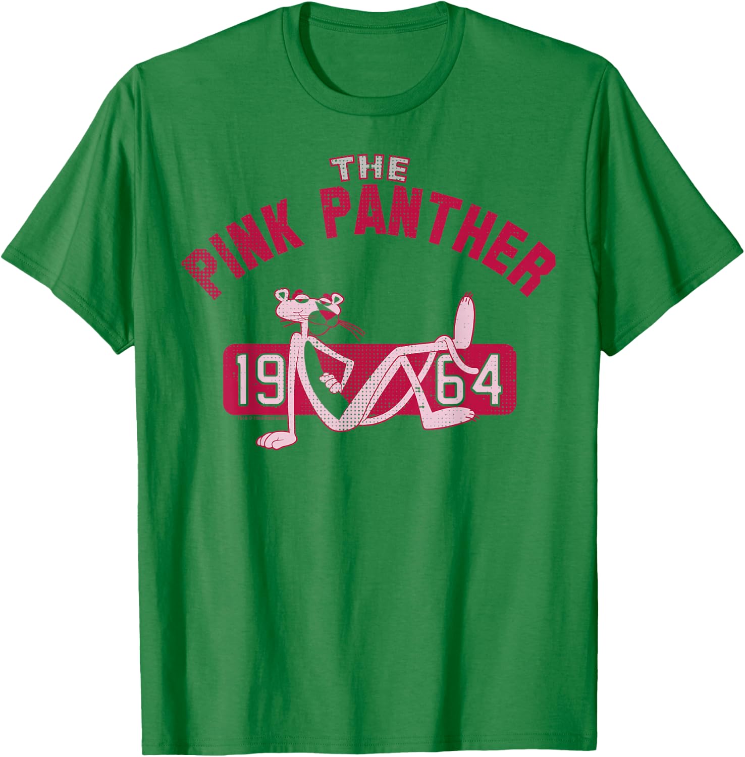 The Pink Panther 1964 Collegiate T-Shirt - T-Shirt | Irish Green