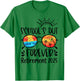School's Out Forever Retired Teacher Retirement 2025 T-Shirt - T-Shirt | Irish Green