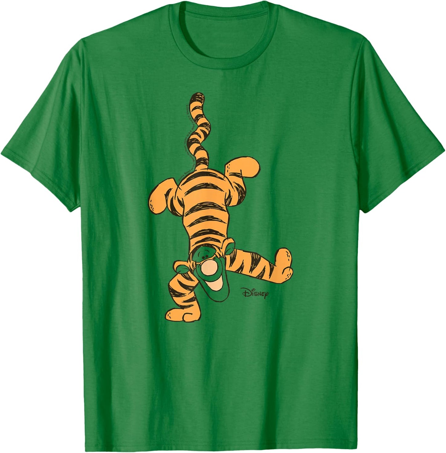 Winnie The Pooh - Tigger Handstand T-Shirt - T-Shirt | Irish Green