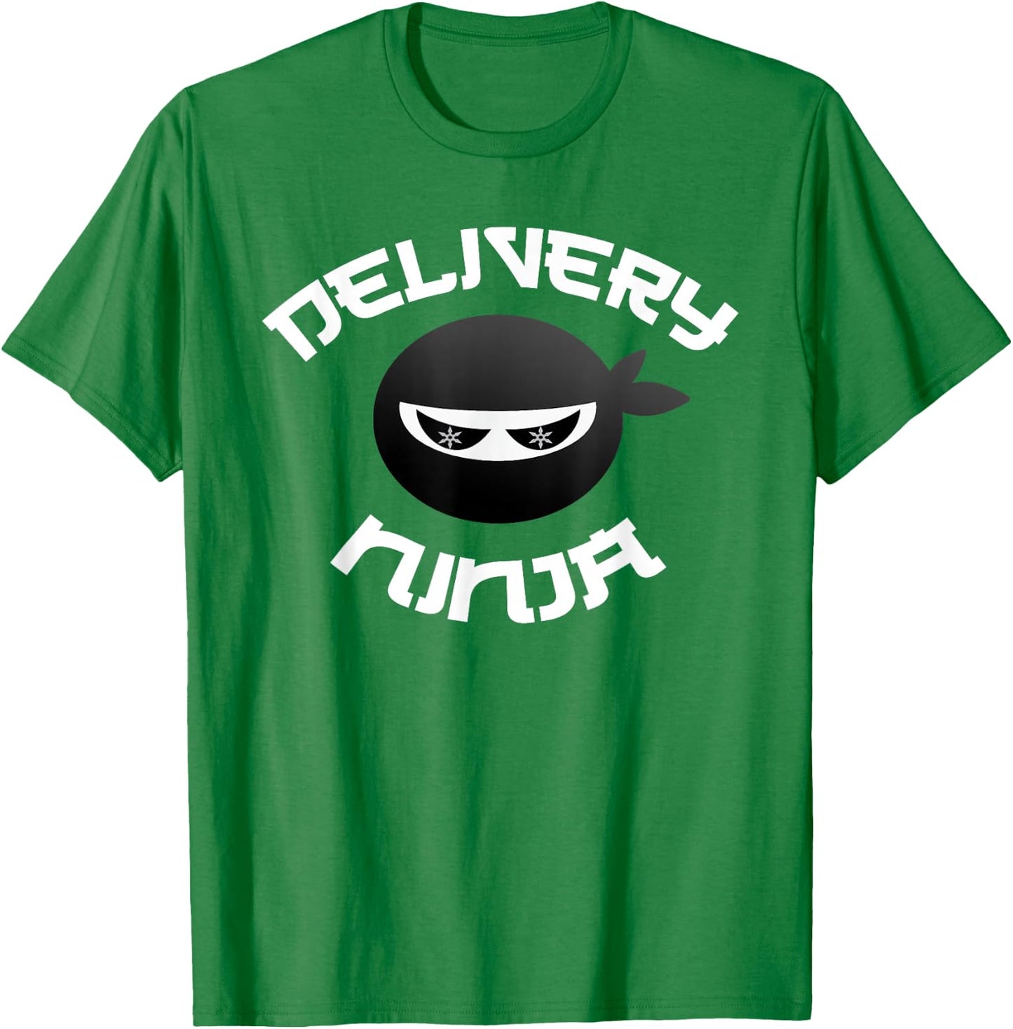 Funny DELIVERY NINJA Pizza Mailman Truck School Bus Driver T-Shirt - T-Shirt | Irish Green