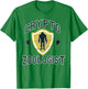 Cryptozoologist Crypto Zoology Bigfoot College T-Shirt - T-Shirt | Irish Green