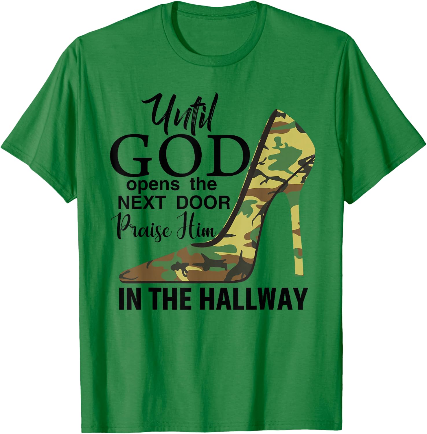 Mom Faith Based Apparel Plus Size Girl Novelty Christian T-Shirt - T-Shirt | Irish Green