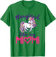 Magical Like My Mom Unicorn Girls Toddler Daughter Cute T-Shirt - T-Shirt | Irish Green
