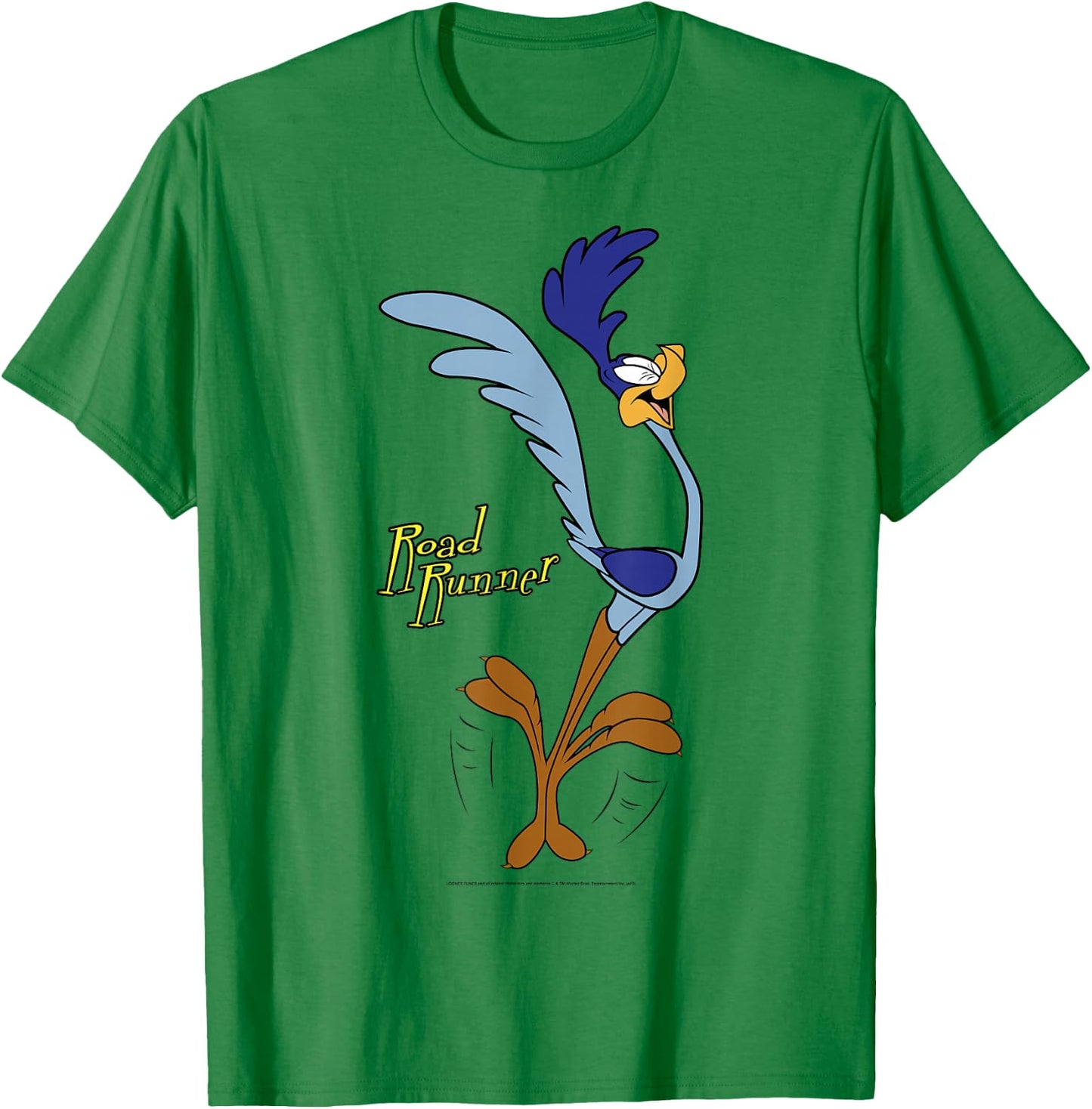 Looney Tunes Road Runner Happy Portrait T-Shirt - T-Shirt | Irish Green