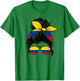 Colombia graphic design for girls kid Colombian toodler T-Shirt - T-Shirt | Irish Green