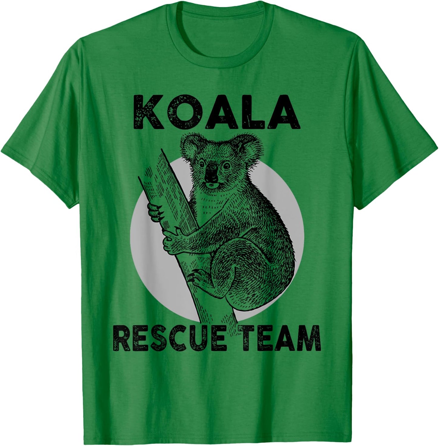 Save the Koala Bear Vintage Animals Outfits Rescue Australia T-Shirt - T-Shirt | Irish Green