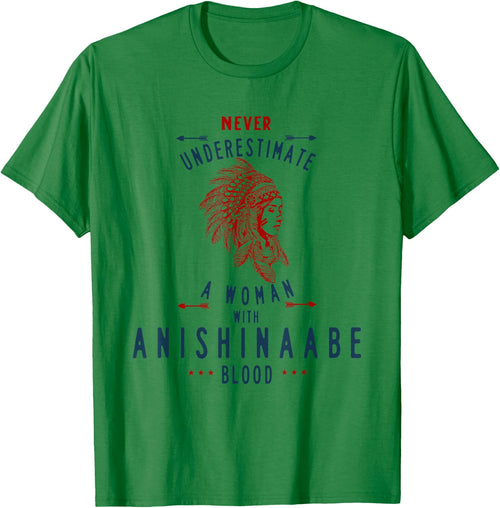 Anishinaabe Native American Indian Woman No Underestimate