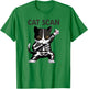 Cat Scan CT Scan Funny Cat X-Ray Pun Meme Rad Tech Women T-Shirt - T-Shirt | Irish Green