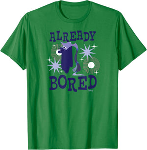 Inside Out 2 - Ennui Emotion Character Already Bored T-Shirt - T-Shirt | Irish Green