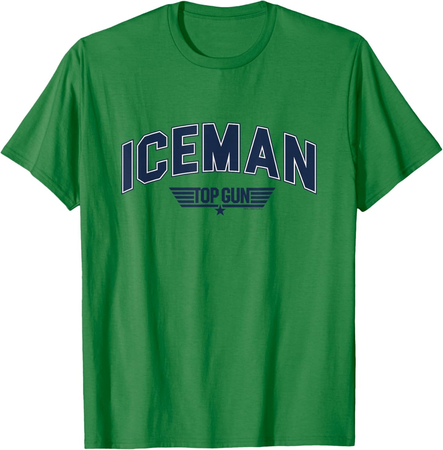 Top Gun Iceman Varsity T-Shirt - T-Shirt | Irish Green