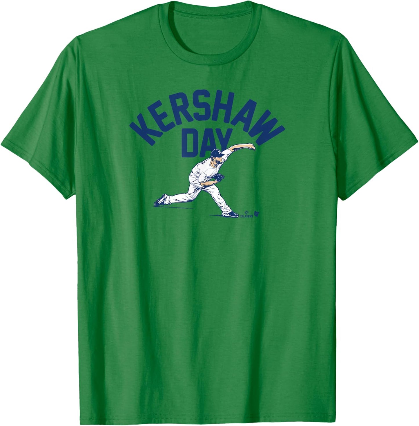 Clayton Kershaw - Kershaw Day - Los Angeles Baseball T-Shirt - T-Shirt | Irish Green