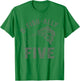O-fish-ally Five Birthday Decorations 5th Birthday Boy T-Shirt - T-Shirt | Irish Green