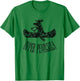 Upper Peninsula Moose Shirt Michigan Moose Gift T-Shirt - T-Shirt | Irish Green