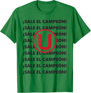 Club Universitario de Deportes Peru Men Monumental Lima La U T-Shirt - T-Shirt | Irish Green