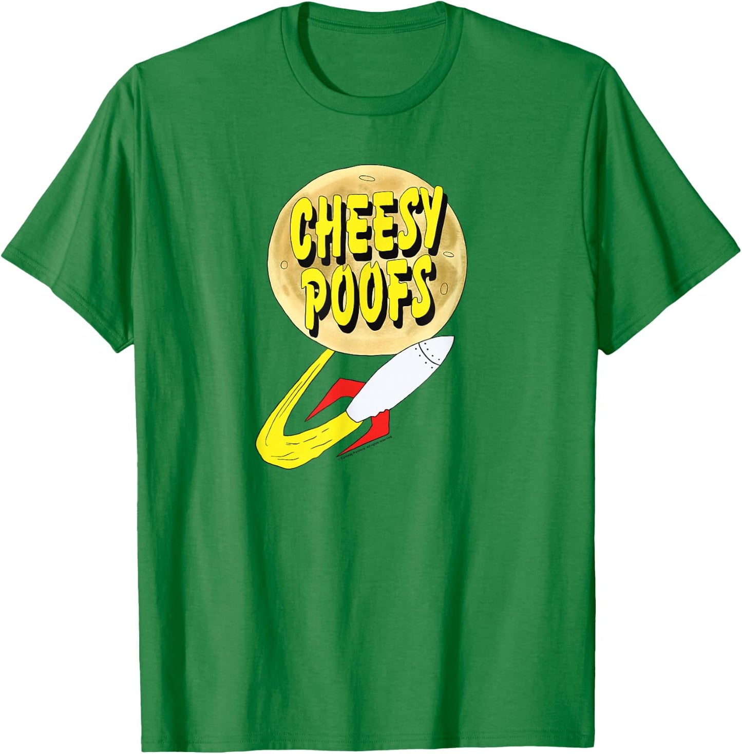 South Park Cheesy Poofs T-Shirt - T-Shirt | Irish Green