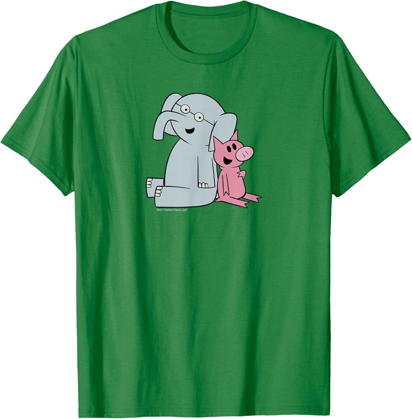 Elephant & Piggie Pals T-Shirt - T-Shirt | Irish Green