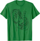Pregnancy Anatomy Fetus In Utero Midwife OBGYN Nursing Stude T-Shirt - T-Shirt | Irish Green