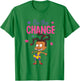 Rugrats Be The Change Susie Carmichael Portrait T-Shirt - T-Shirt | Irish Green