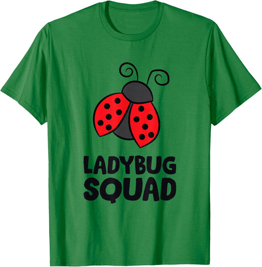 Ladybird Squad Love Ladybird Team Ladybird T-Shirt - T-Shirt | Irish Green