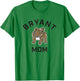 Bryant University Bulldogs Arched Mom T-Shirt - T-Shirt | Irish Green