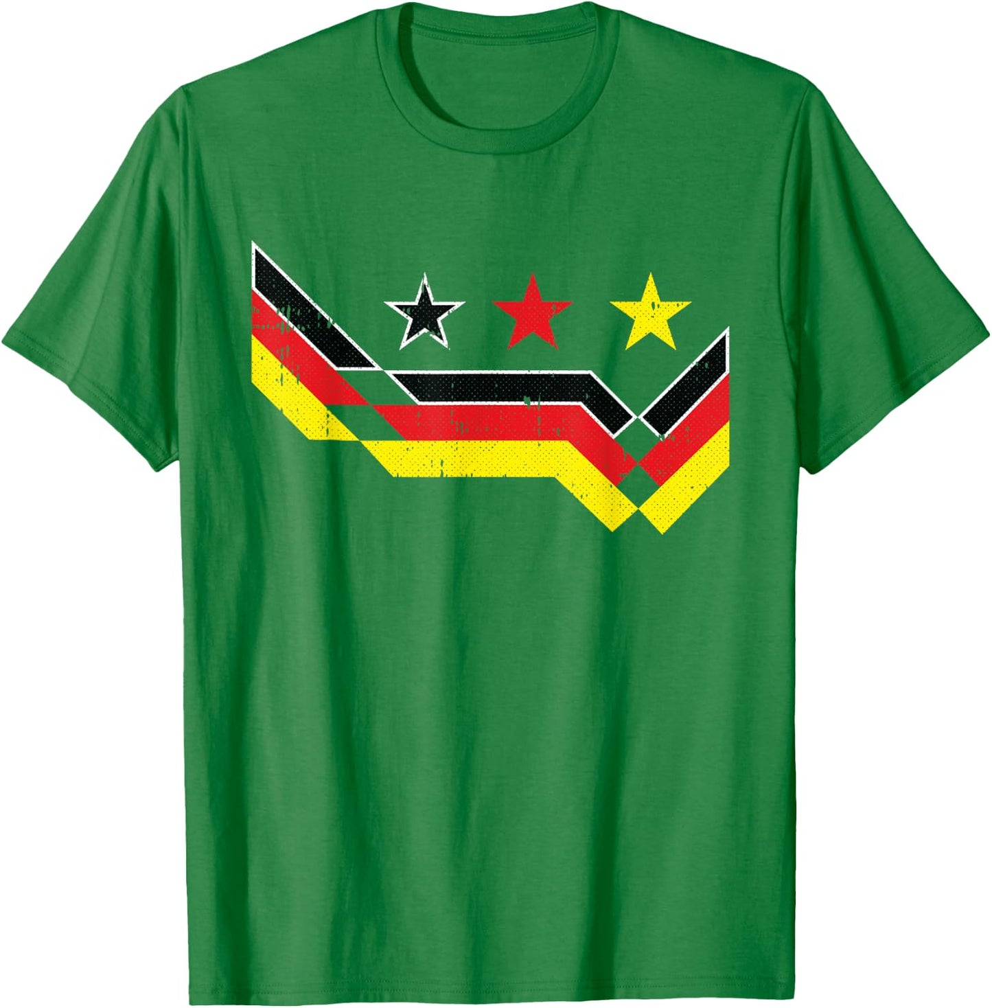 German Soccer Deutschland Germany Retro Sports Lover Fan T-Shirt - T-Shirt | Irish Green