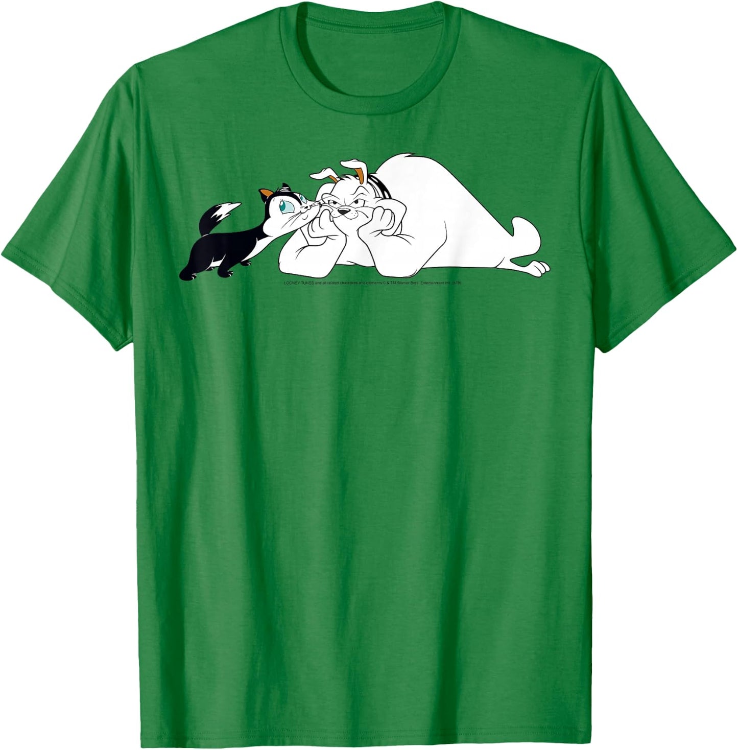 Looney Tunes Marc Antony and Pussyfoot T-Shirt - T-Shirt | Irish Green