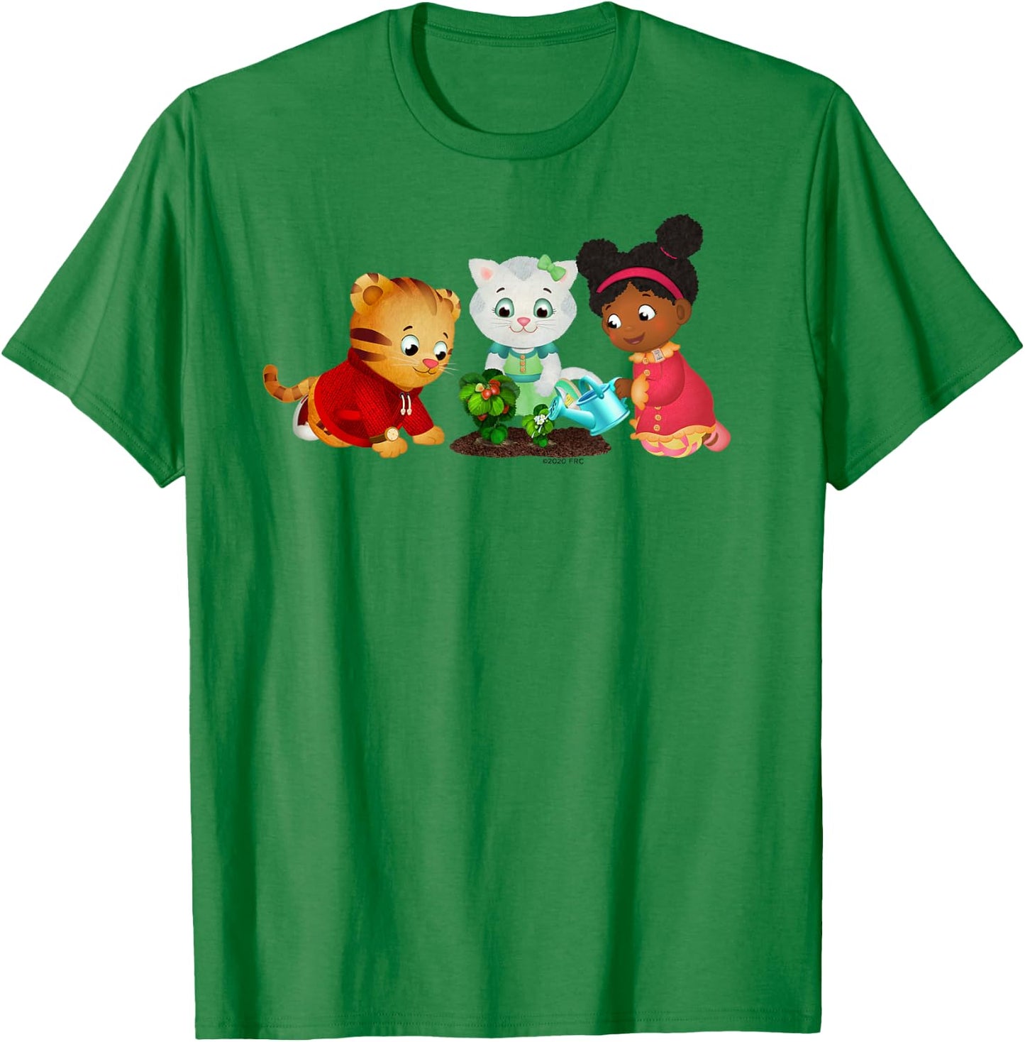 Daniel Tiger's Neighborhood: Springtime Planting T-Shirt - T-Shirt | Irish Green