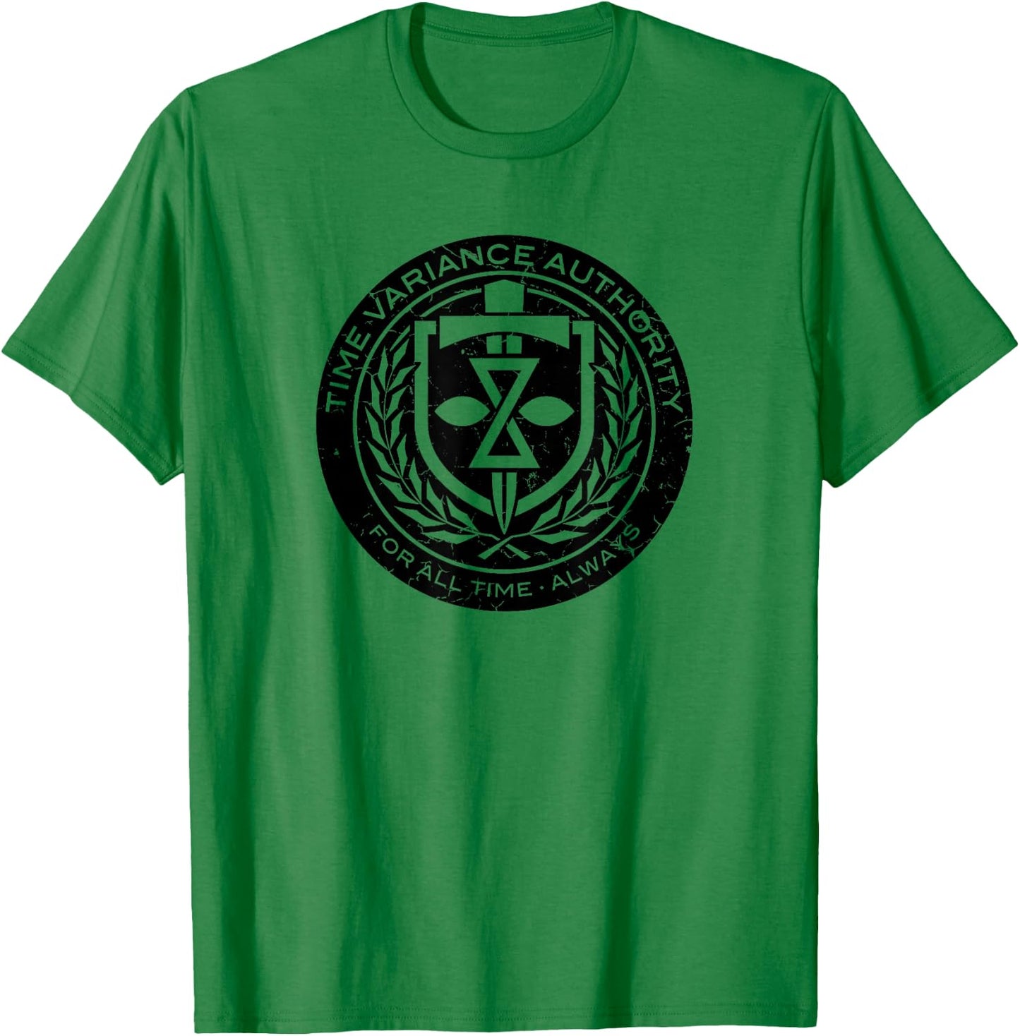 Marvel Loki Time Variance Authority Badge T-Shirt - T-Shirt | Irish Green