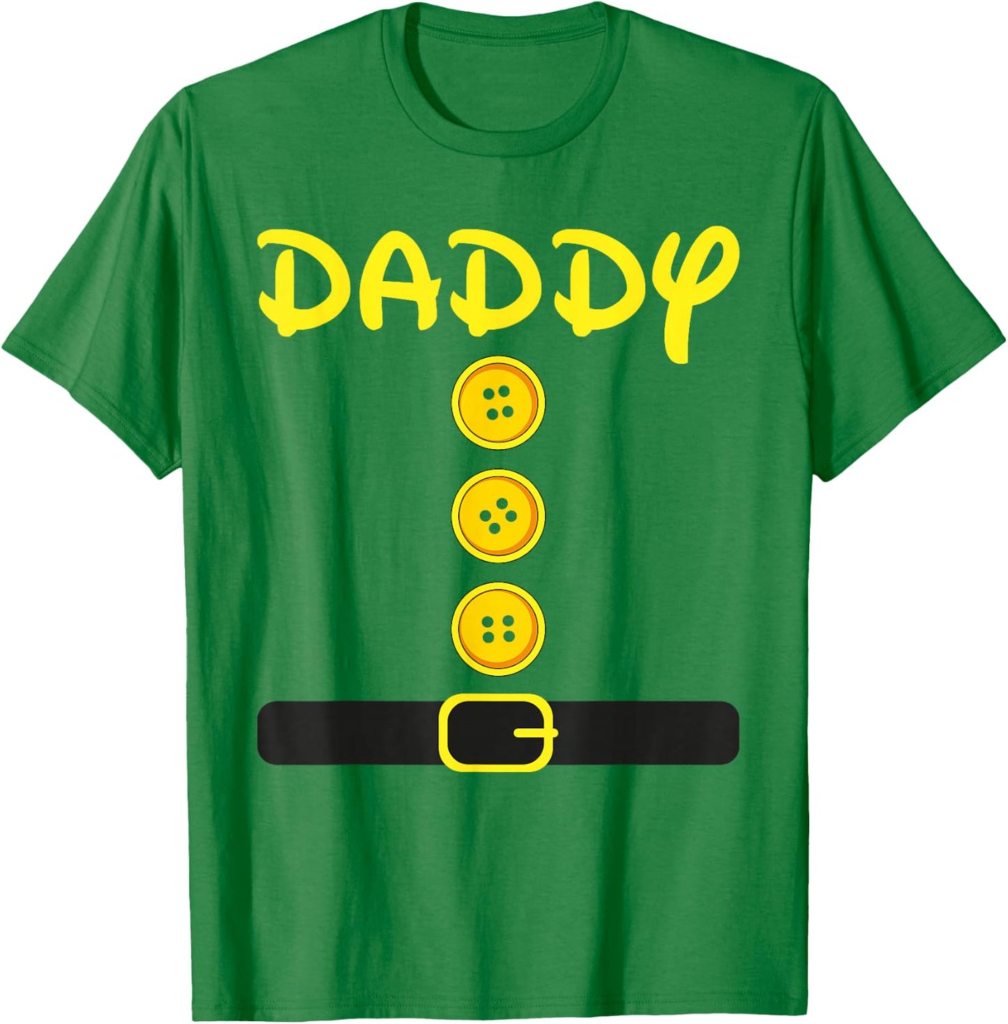 Daddy Dwarf Halloween Family Costume Color Dwarf Matching T-Shirt - T-Shirt | Irish Green