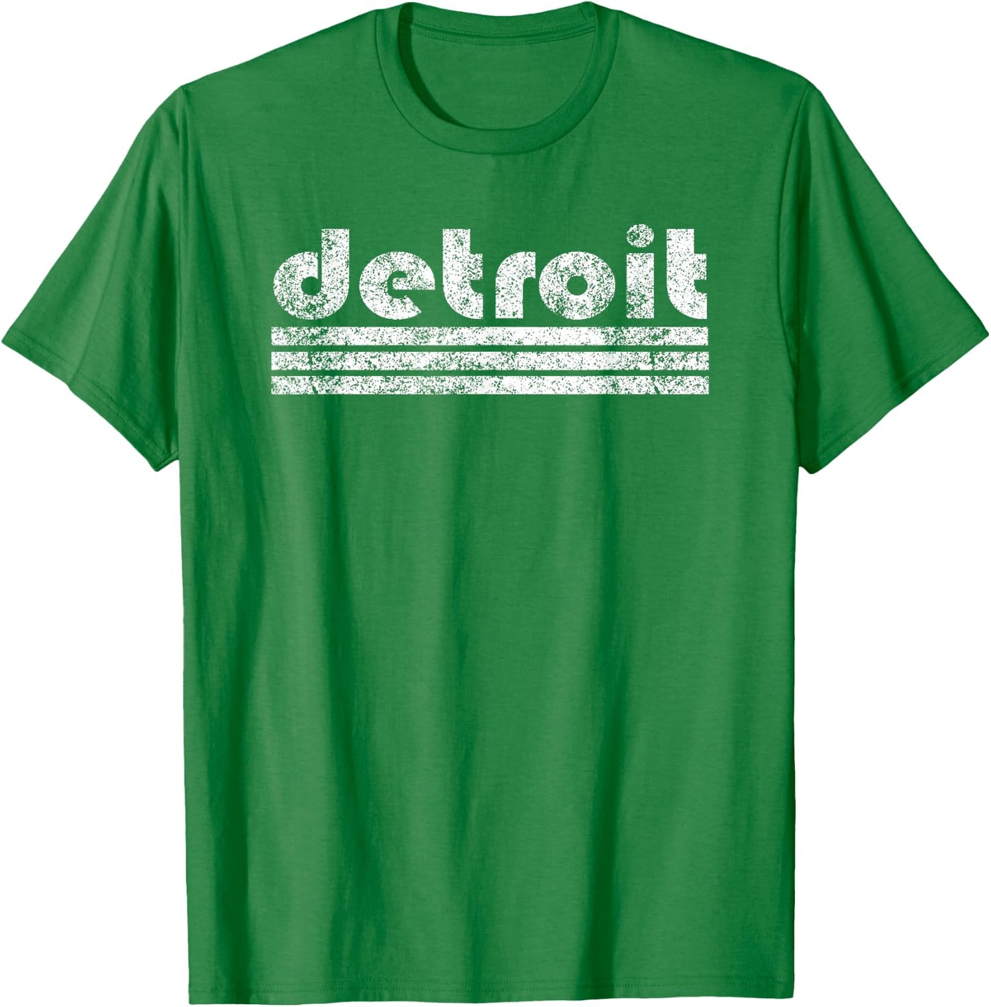 Detroit Retro St. Patrick's Patty's Paddy's Day T-Shirt - T-Shirt | Irish Green