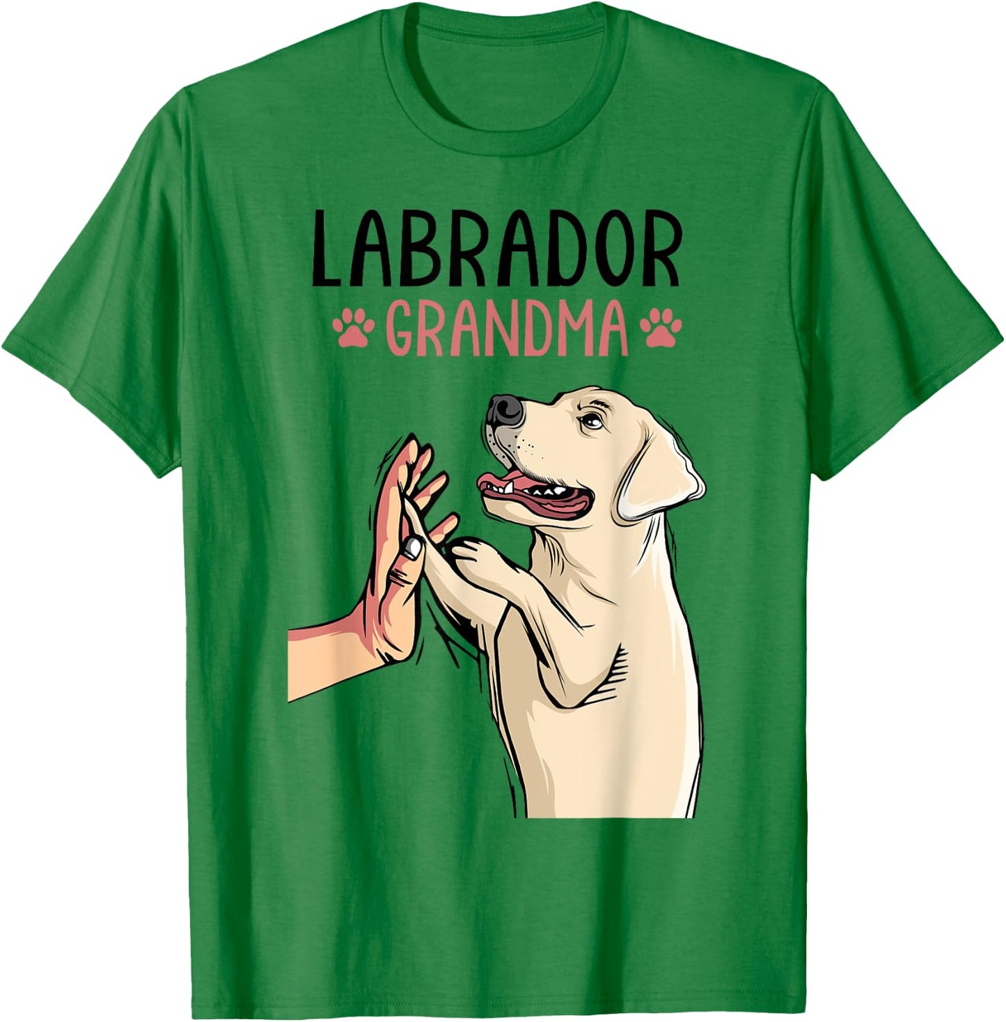 Labrador Grandma Lab Dog Mom Funny Mother´s Day Women T-Shirt - T-Shirt | Irish Green