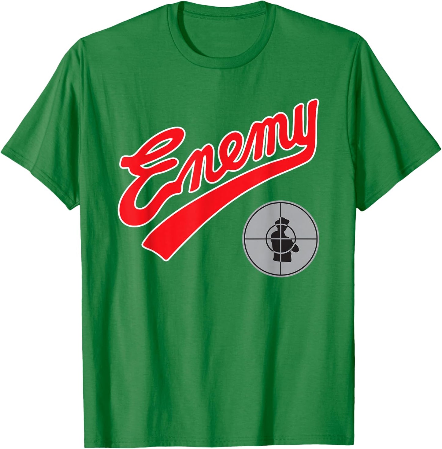 Public Enemy Official Enemy Target T-Shirt - T-Shirt | Irish Green