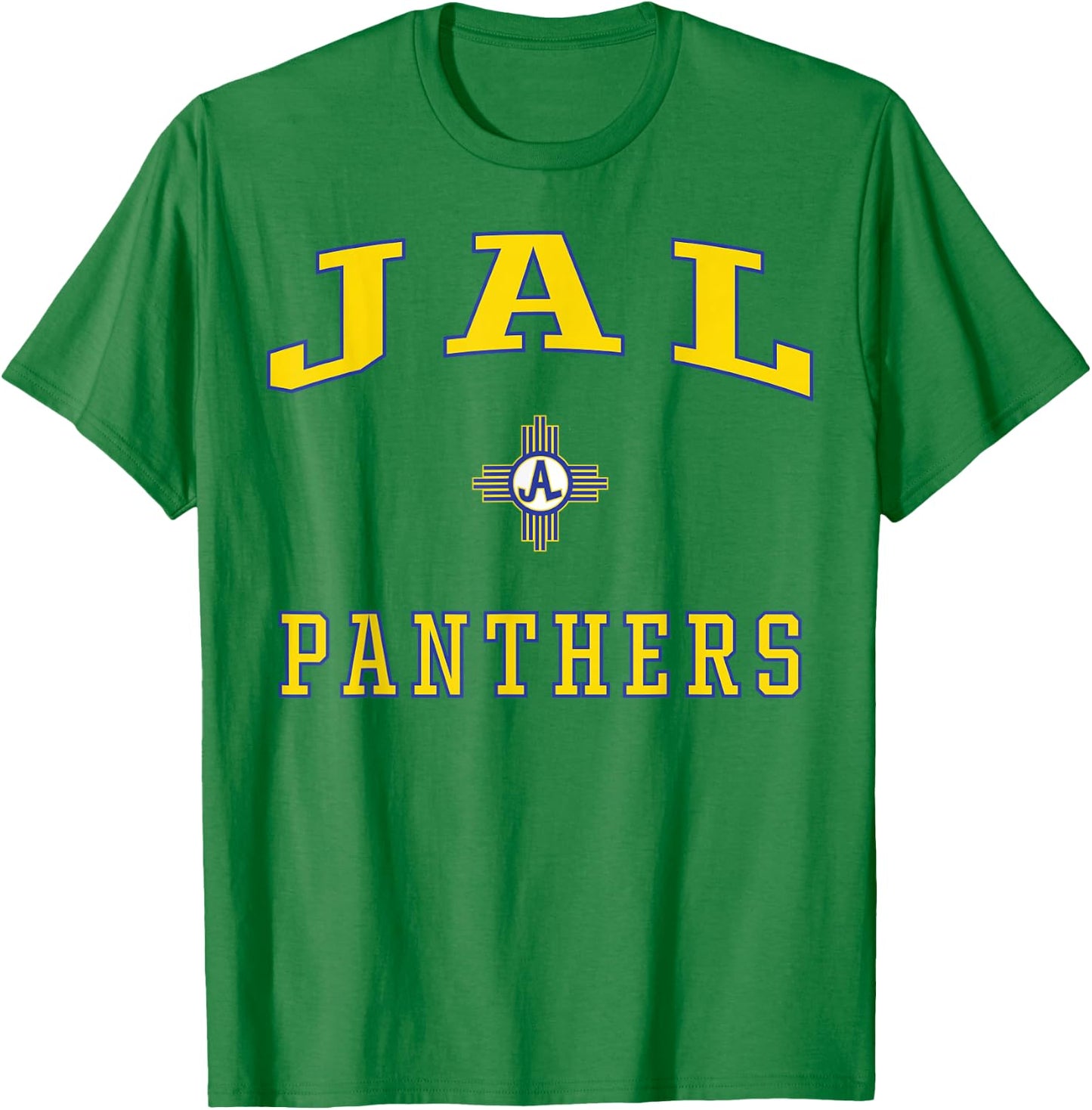 Jal High School Panthers T-Shirt - T-Shirt | Irish Green