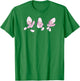 Disney Alice in Wonderland Cute Dancing Oysters Chest Logo T-Shirt - T-Shirt | Irish Green