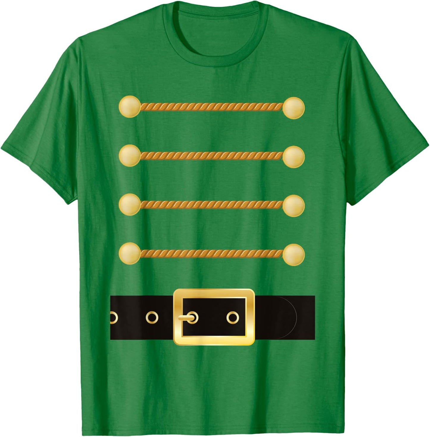 Nutcracker Character Soldier Costume Uniform Funny Christmas T-Shirt - T-Shirt | Irish Green